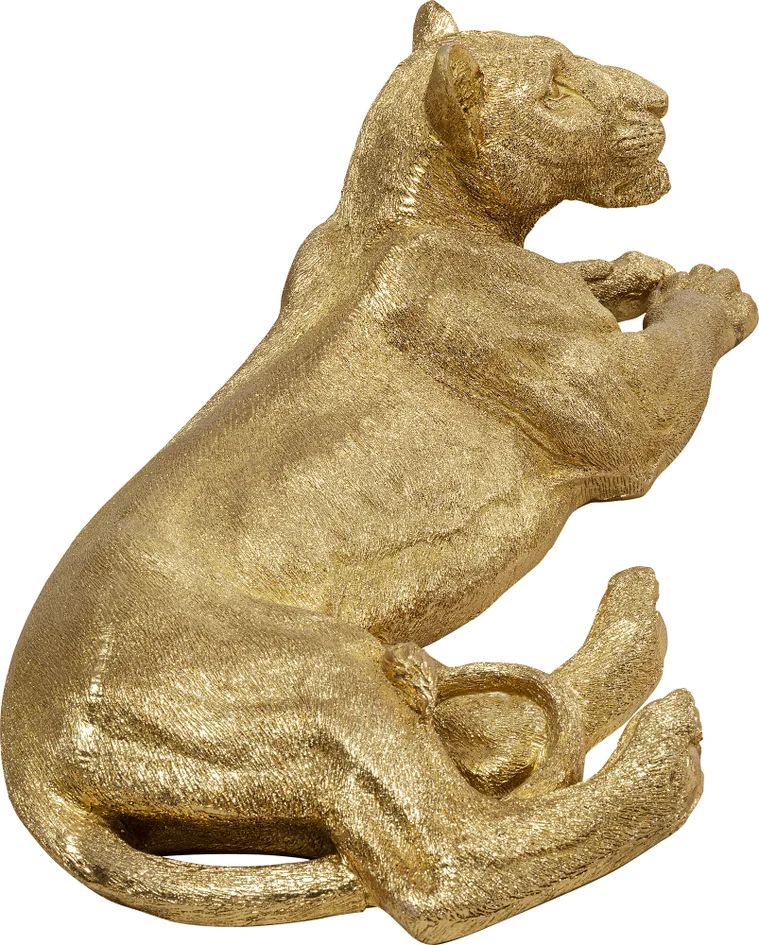 Фигурка KARE Deko Figur Lion Gold 51727