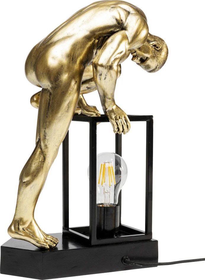 Настольная лампа KARE Tischleuchte Nude Man Streching 56886