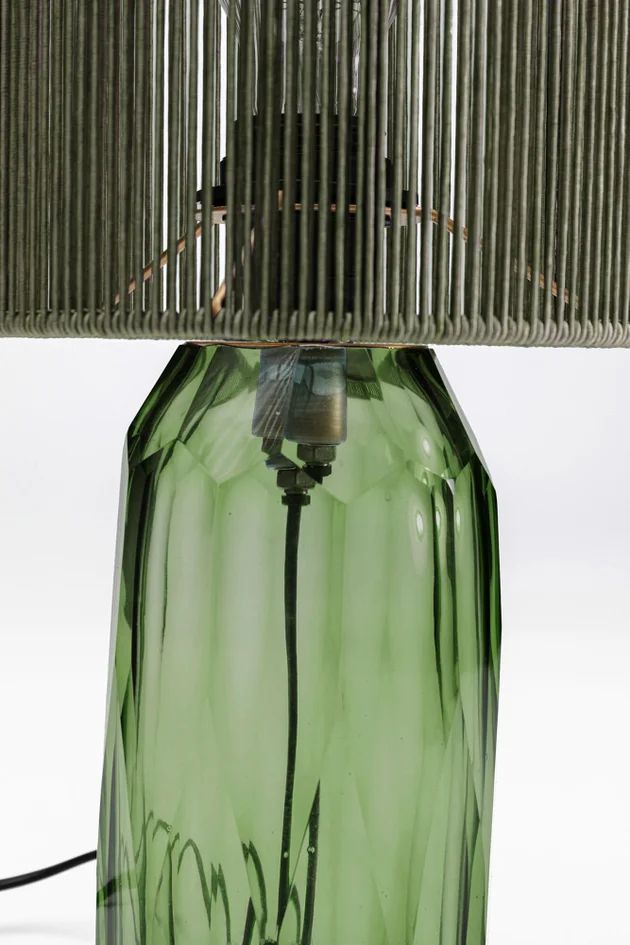 Настольная лампа KARE Tischleuchte Vecchio Grün 56477