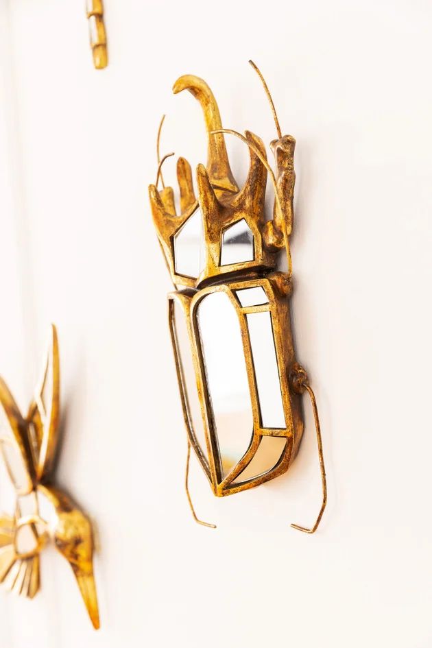 Панно настенное KARE Wandschmuck Beetle Mirror 51221