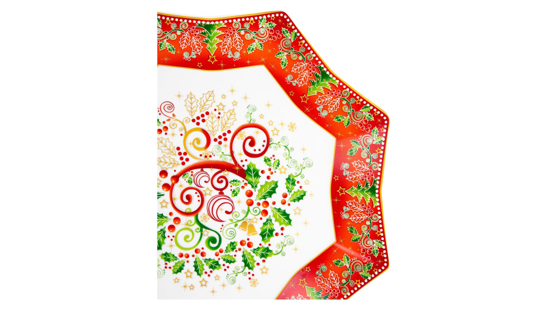 Блюдо сервировочное Lamart Palais Royal Christmas Mistletoe 23039