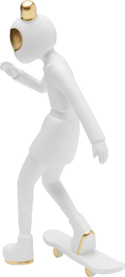 Фигурка KARE Deko Figur Skating Astronaut Wei&szlig; 54370