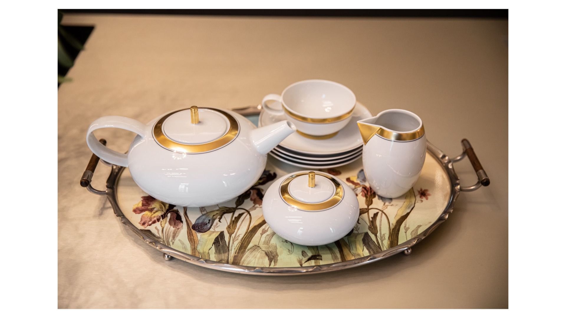 Сахарница Vista Alegre Domo Gold Sugar Bowl 21100875