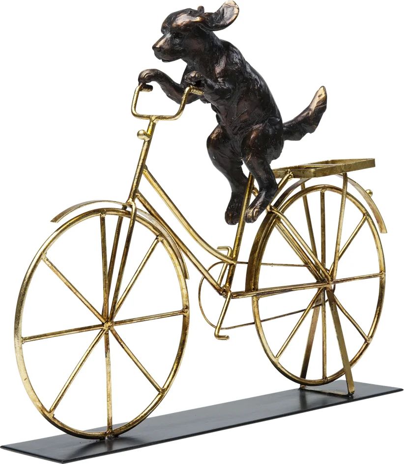 Фигурка KARE Deko Objekt Dog With Bicycle 63921