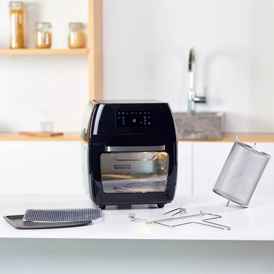 Аэрофритюрница Black+Decker BXAFO1200E