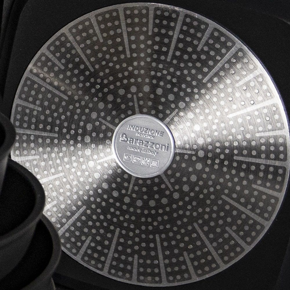 Кастрюля с крышкой Barazzoni Black Titan 85560202498