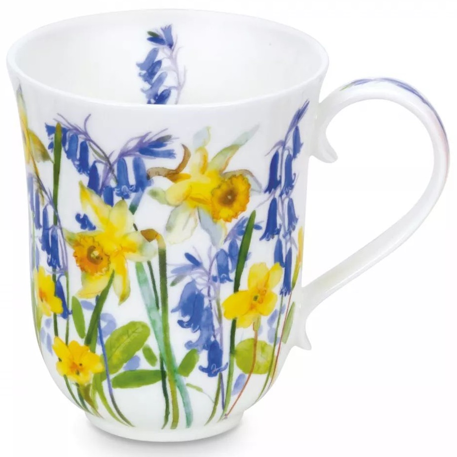 Кружка Dunoon Braemar Yellow Country Flowers 78680239