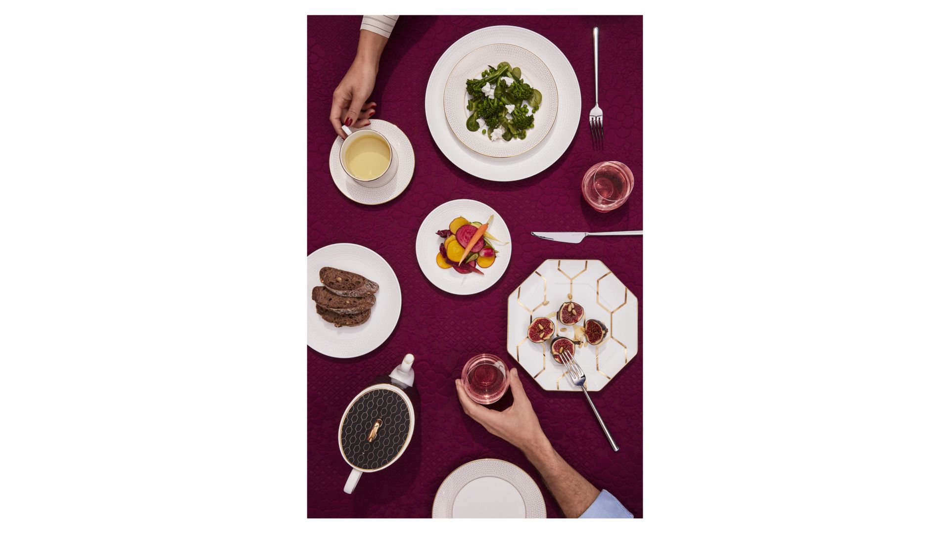 Тарелка пирожковая Wedgwood Gio Gold Side Plate 40007541