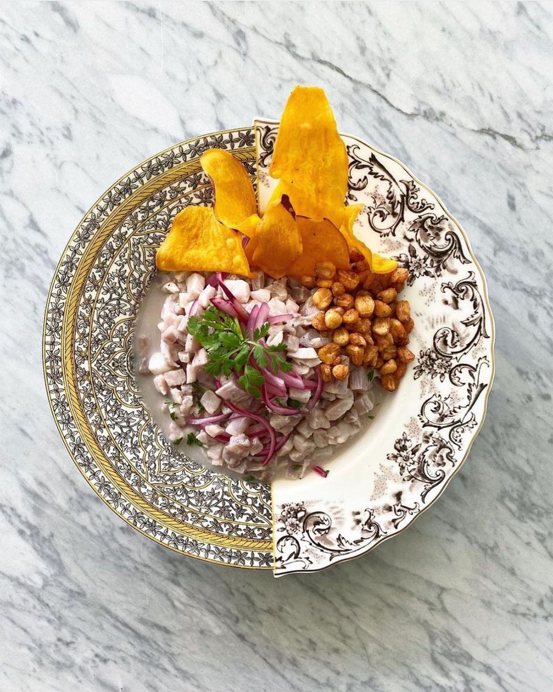 Тарелка суповая Seletti Hybrid Soup Plate Agroha 09132