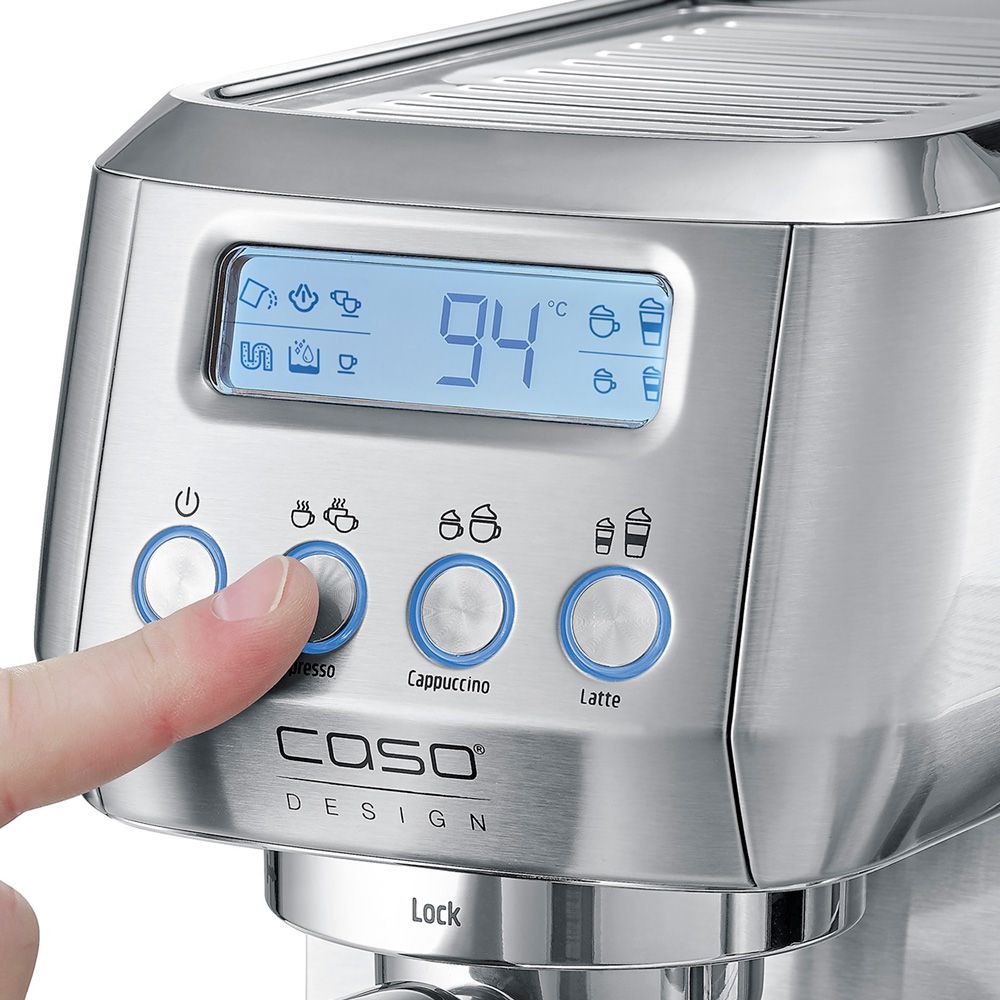 Кофеварка рожковая Caso Espresso Gourmet Latte