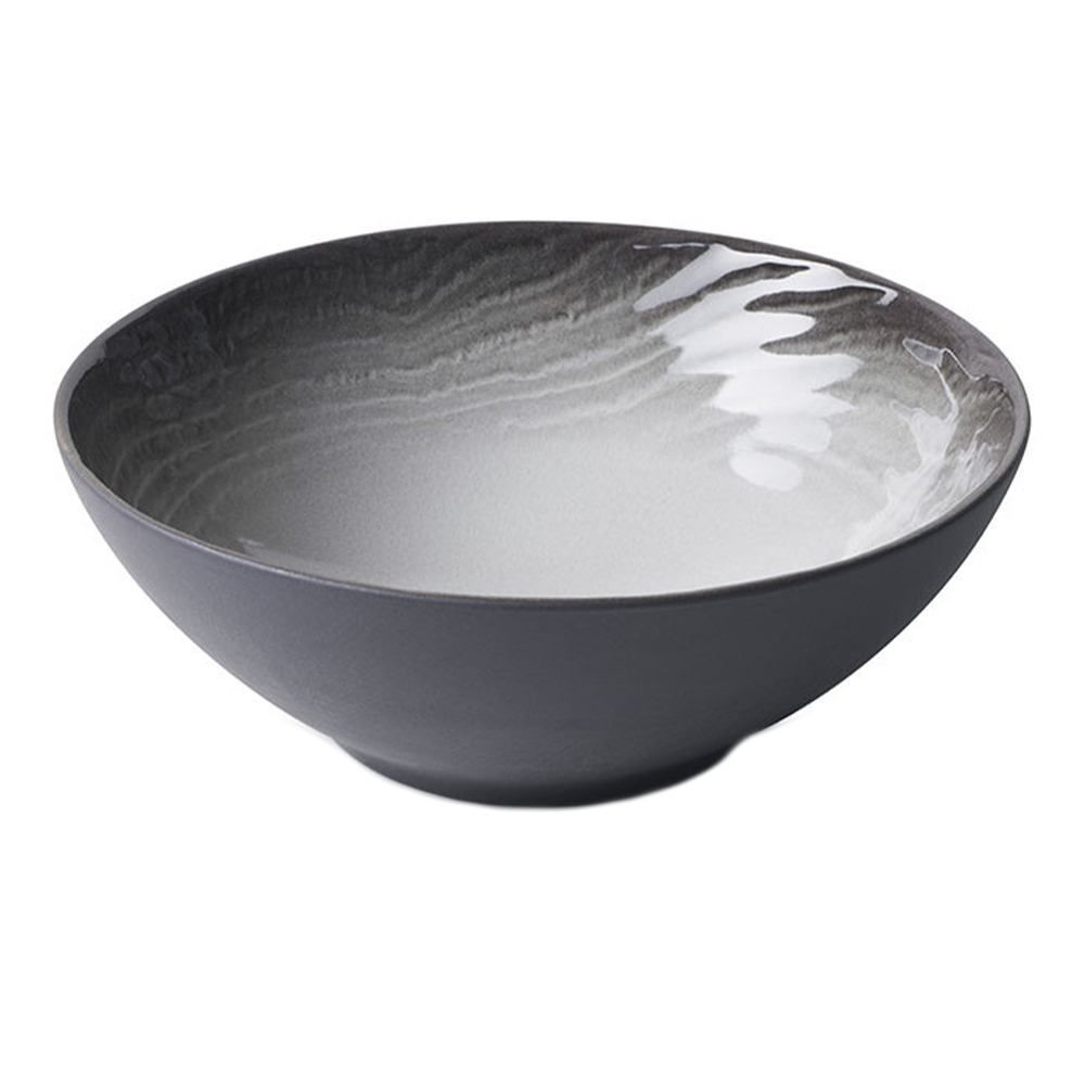 Тарелка суповая Revol Swell Black 653532