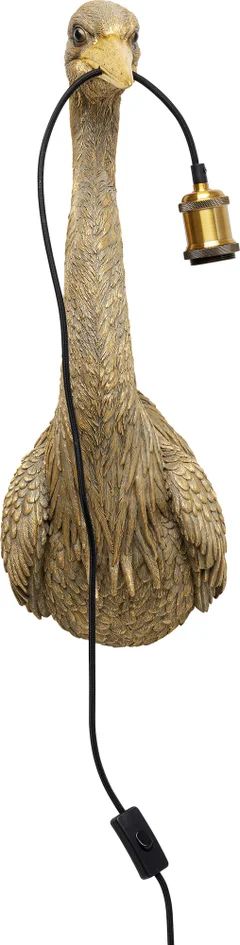 Настенный светильник KARE Wandleuchte Animal Heron 52299