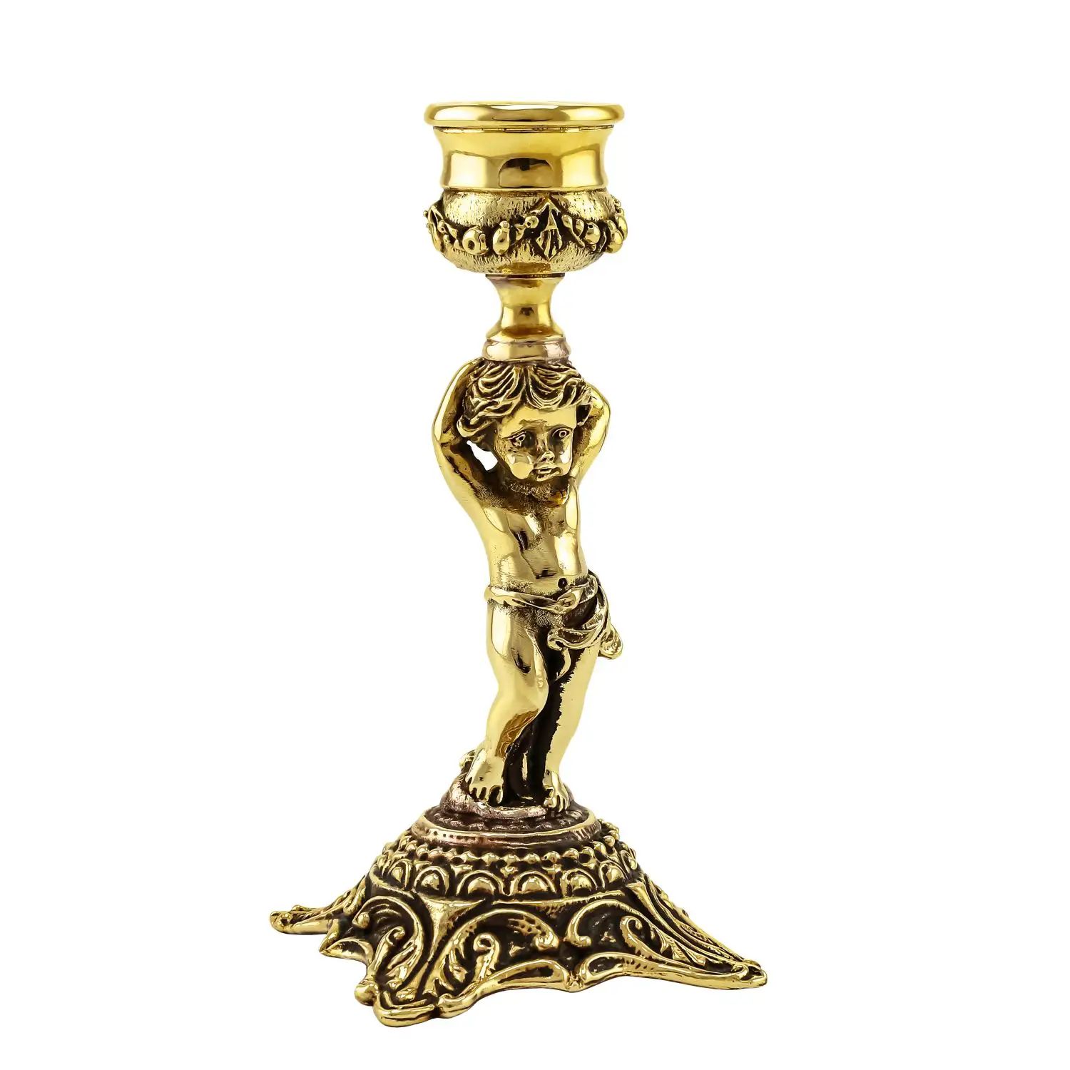 Подсвечник Кольчугинский Мельхиор KM108487