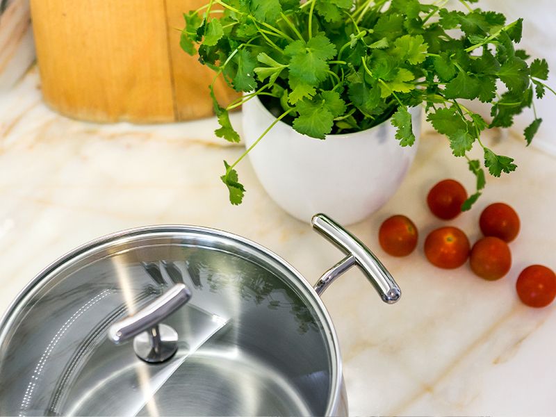 Кастрюля с крышкой Silampos Yumi Glass Stockpot 636122VJ6616