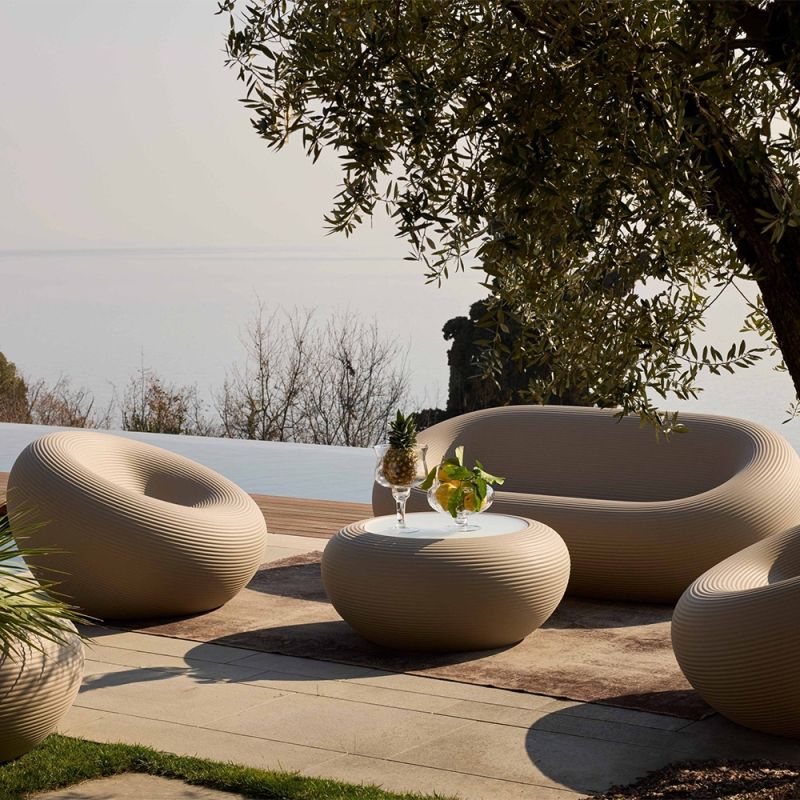 Кашпо Qeeboo Nami Dove Grey Flowerpot 65003DG