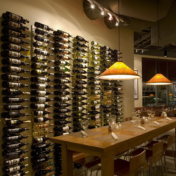 Настенный стеллаж на 12 бутылок DOVINI Single DOV652121