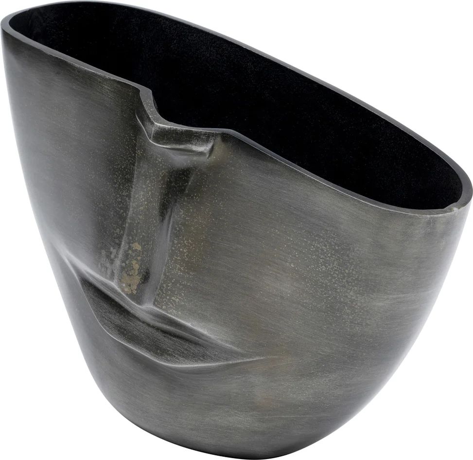 Ваза KARE Vase Half Face Anthrazit 53914
