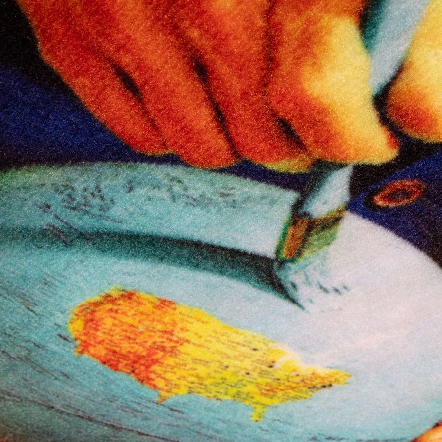 Коврик Seletti Toiletpaper Mat Globe 18194