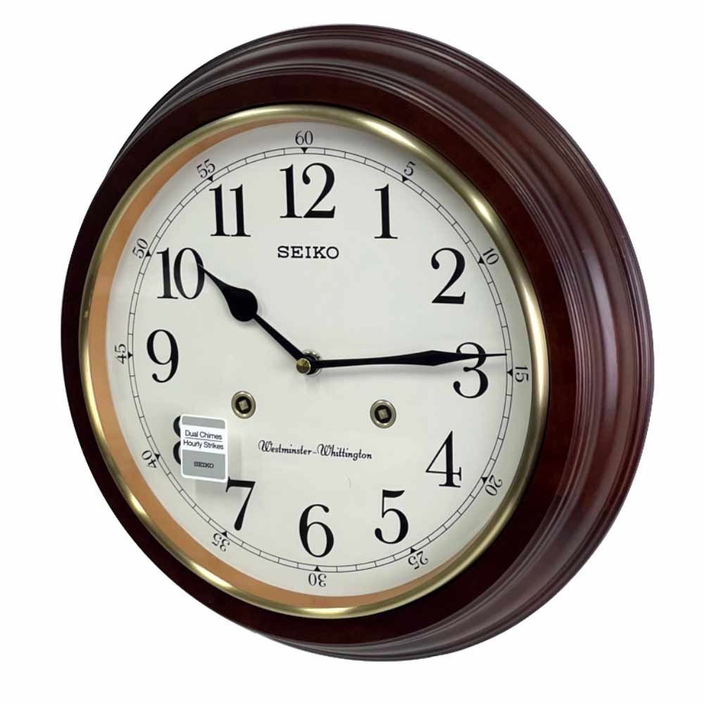Настенные часы Seiko Quartz Wall Clock QXH202ZN