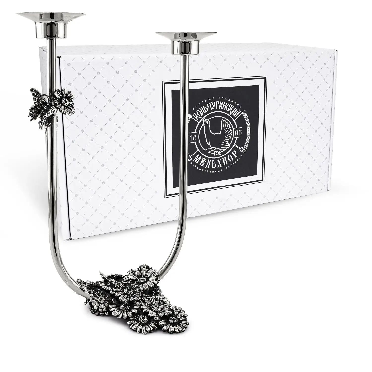 Подсвечник Кольчугинский Мельхиор KM109090