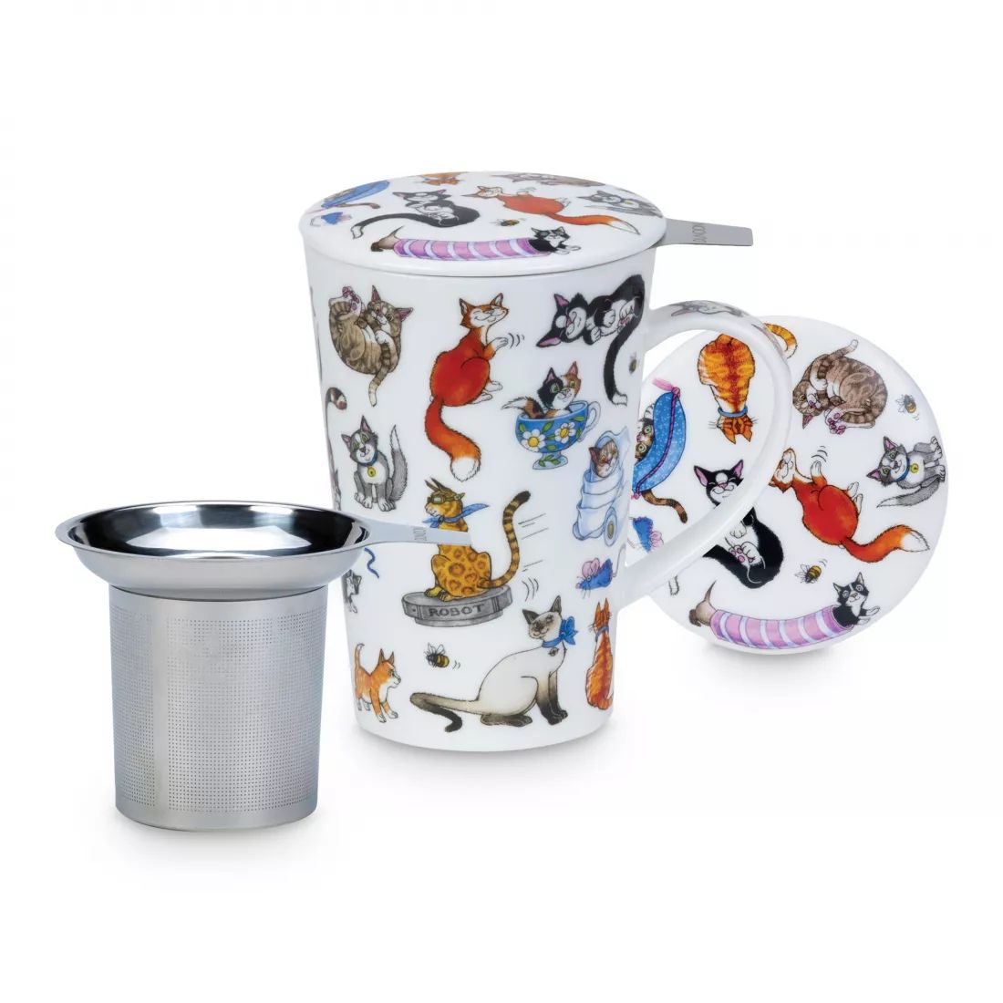 Кружка Dunoon Shetland Funny Cats Mug 78670032