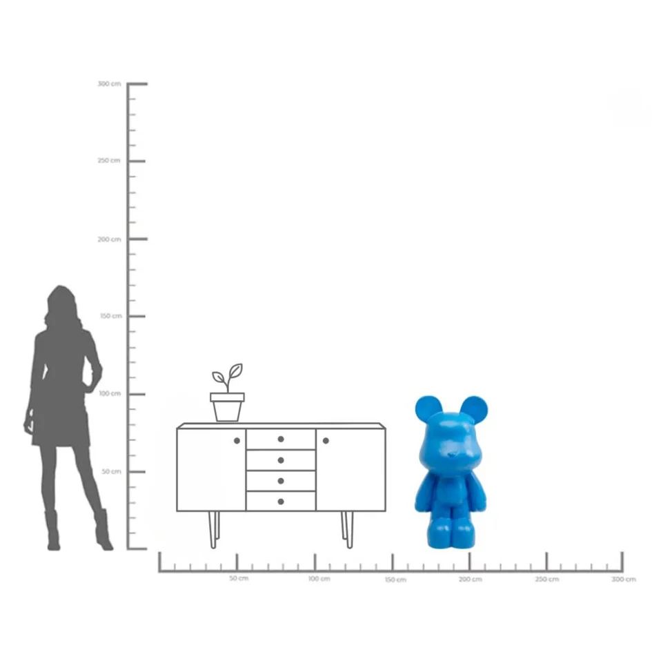 Фигурка KARE Deko Figur Bear Blau 56372