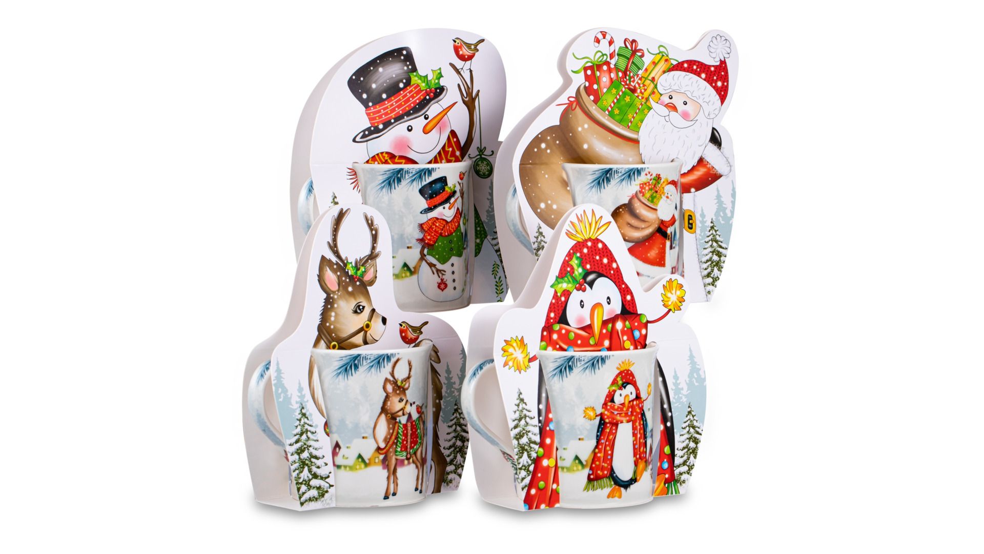 Набор кружек Lamart Noel Happy Days 22331