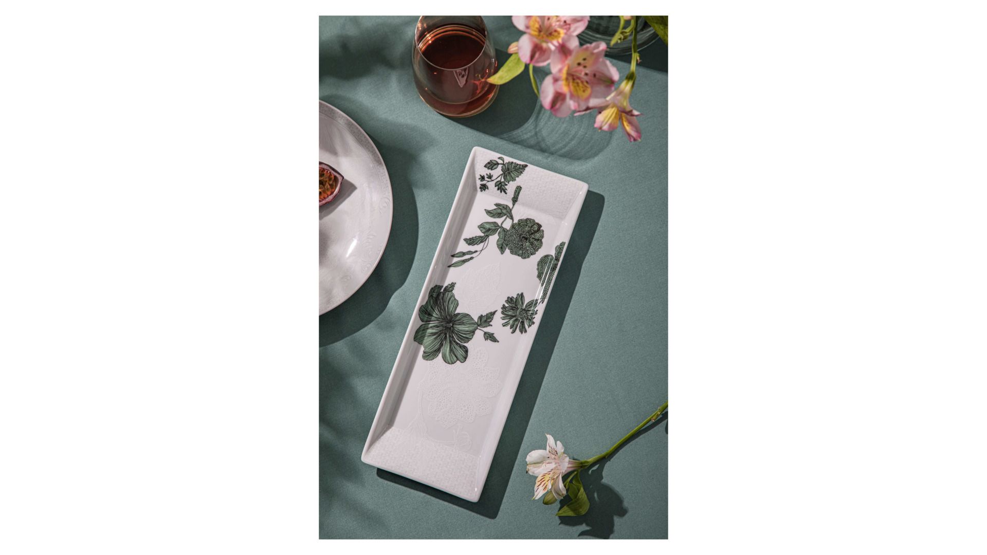 Блюдо прямоугольное Vista Alegre Duality Appetizers Tray 21136010