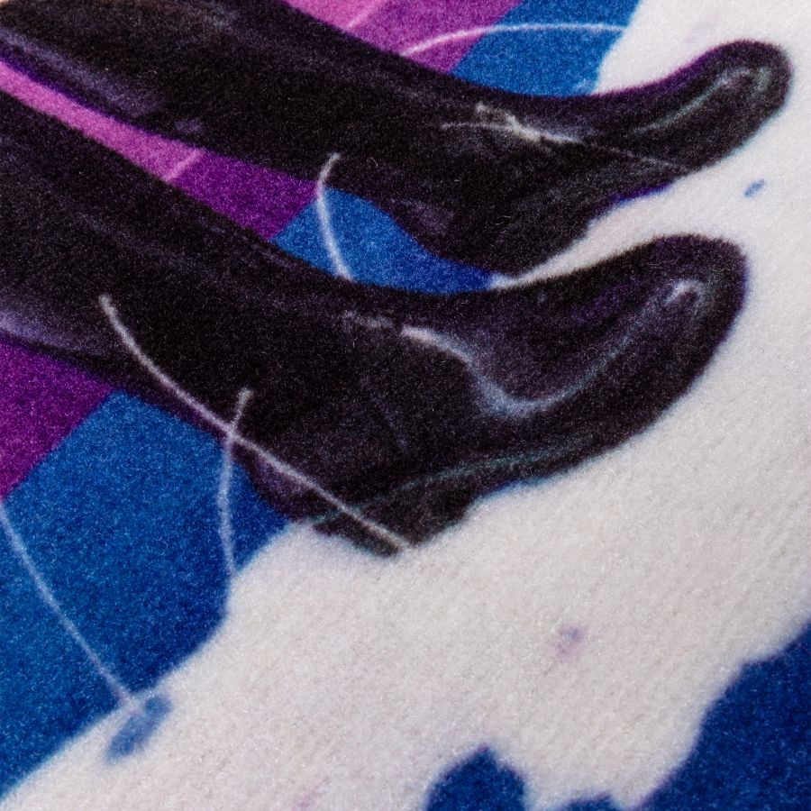 Коврик Seletti Toiletpaper Mat Milky Boots 18191