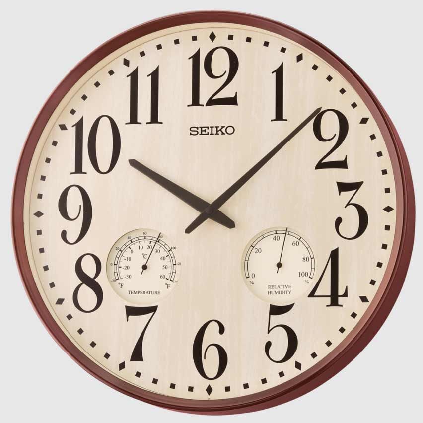 Настенные часы Seiko Quartz Wall Clock QXA783B