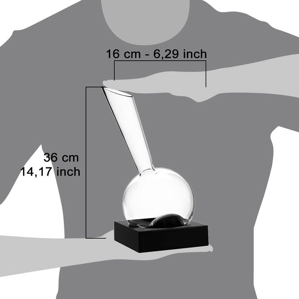 Декантер для вина Italesse Vinocchio Black Base 24110