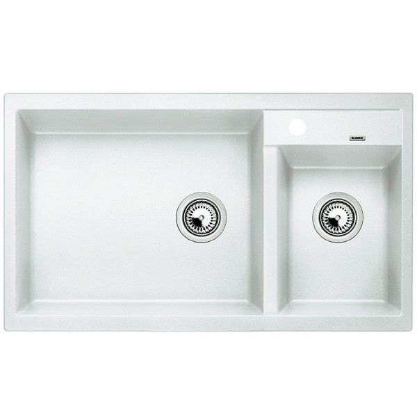 Кухонная мойка Blanco Metra 9 Silgranit White 513269