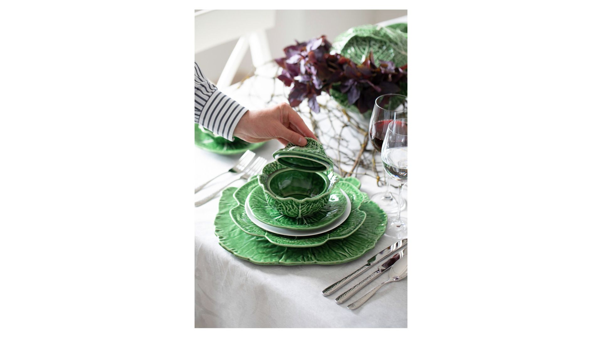 Бульонница Bordallo Pinheiro Cabbage Tureen 65007022
