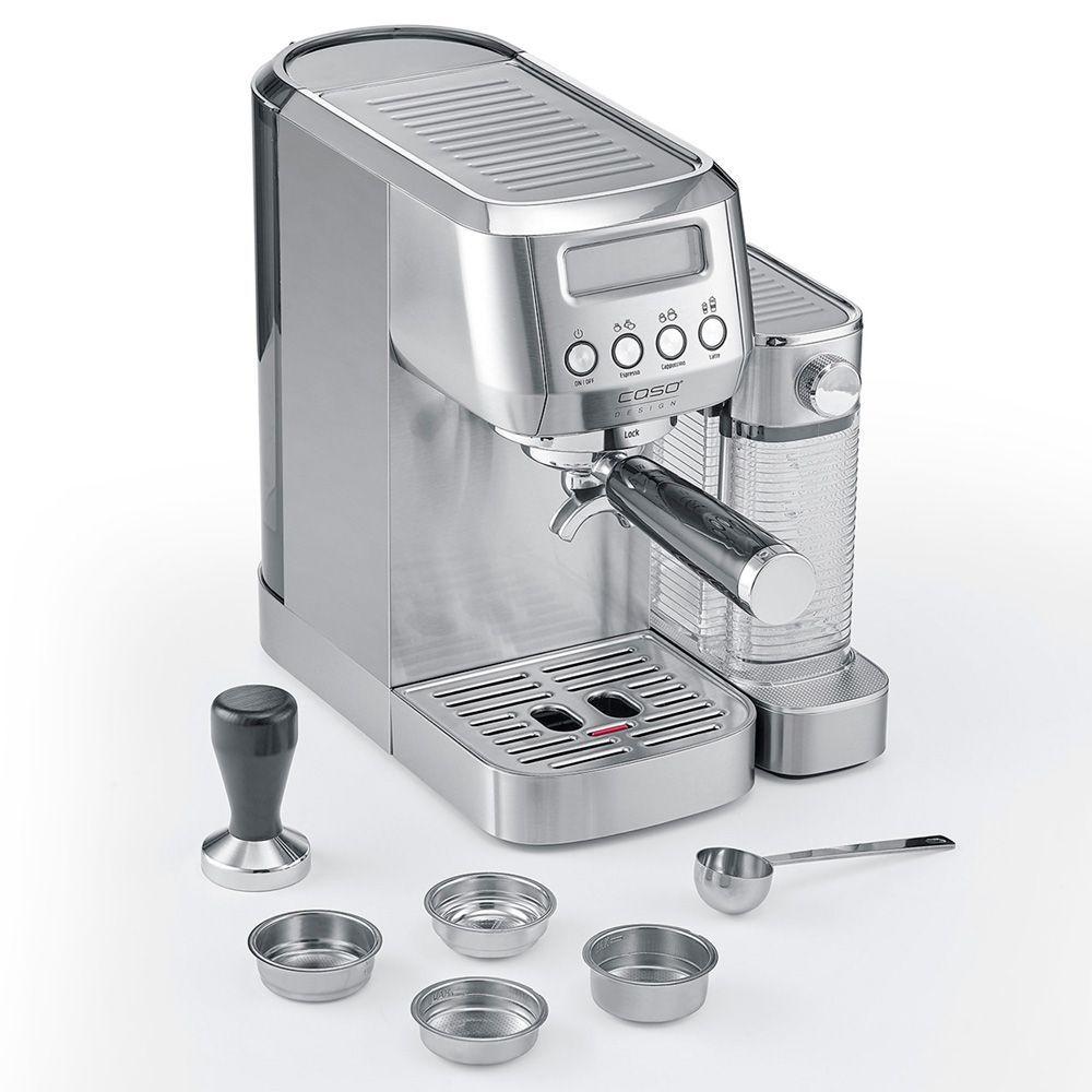 Кофеварка рожковая Caso Espresso Gourmet Latte