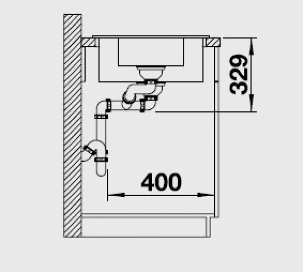 Кухонная мойка Blanco Legra 6S Silgranit Black 526086