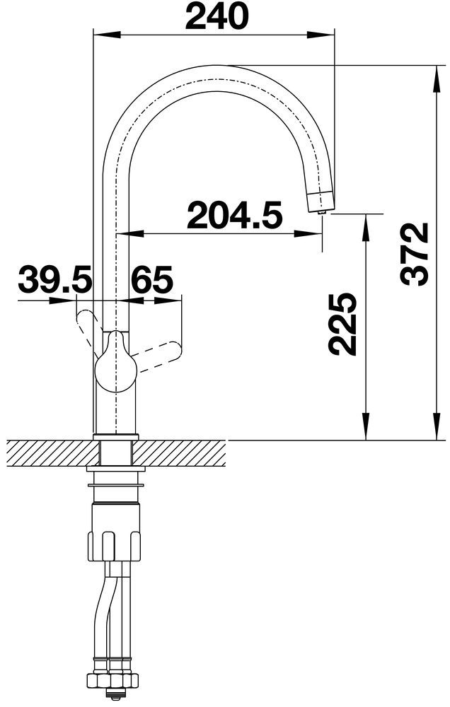 Кухонный смеситель Blanco Trima Silgranit-Look Coffee 526269
