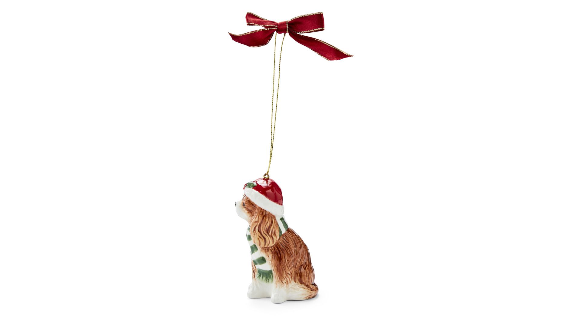 Фигурка Spode Christmas Tree Spaniel Ornament XTFI9233-XP