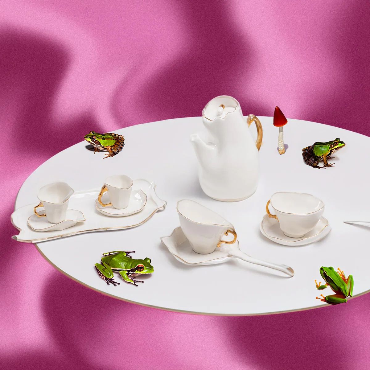 Кофейный набор Seletti Meltdown Coffee Set 09595