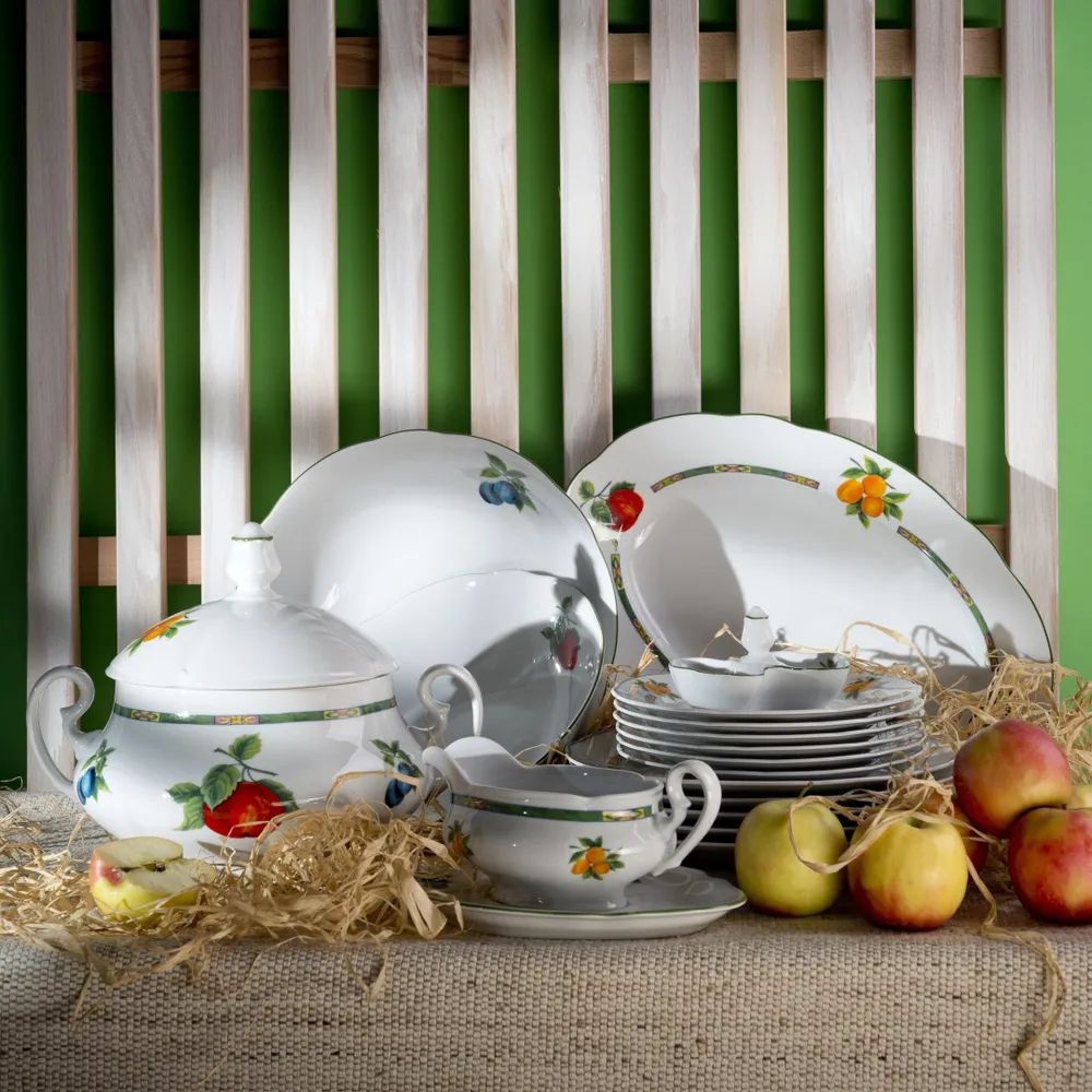 Блюдо трехъярусное Leander Mary-Anne Ovoce 03196033-080H