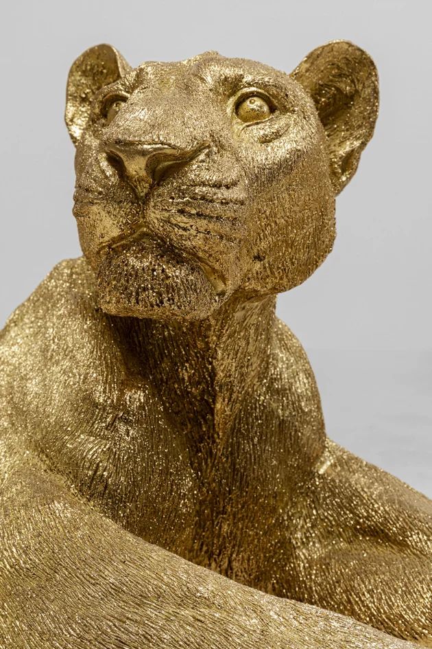 Фигурка KARE Deko Figur Lion Gold 51727