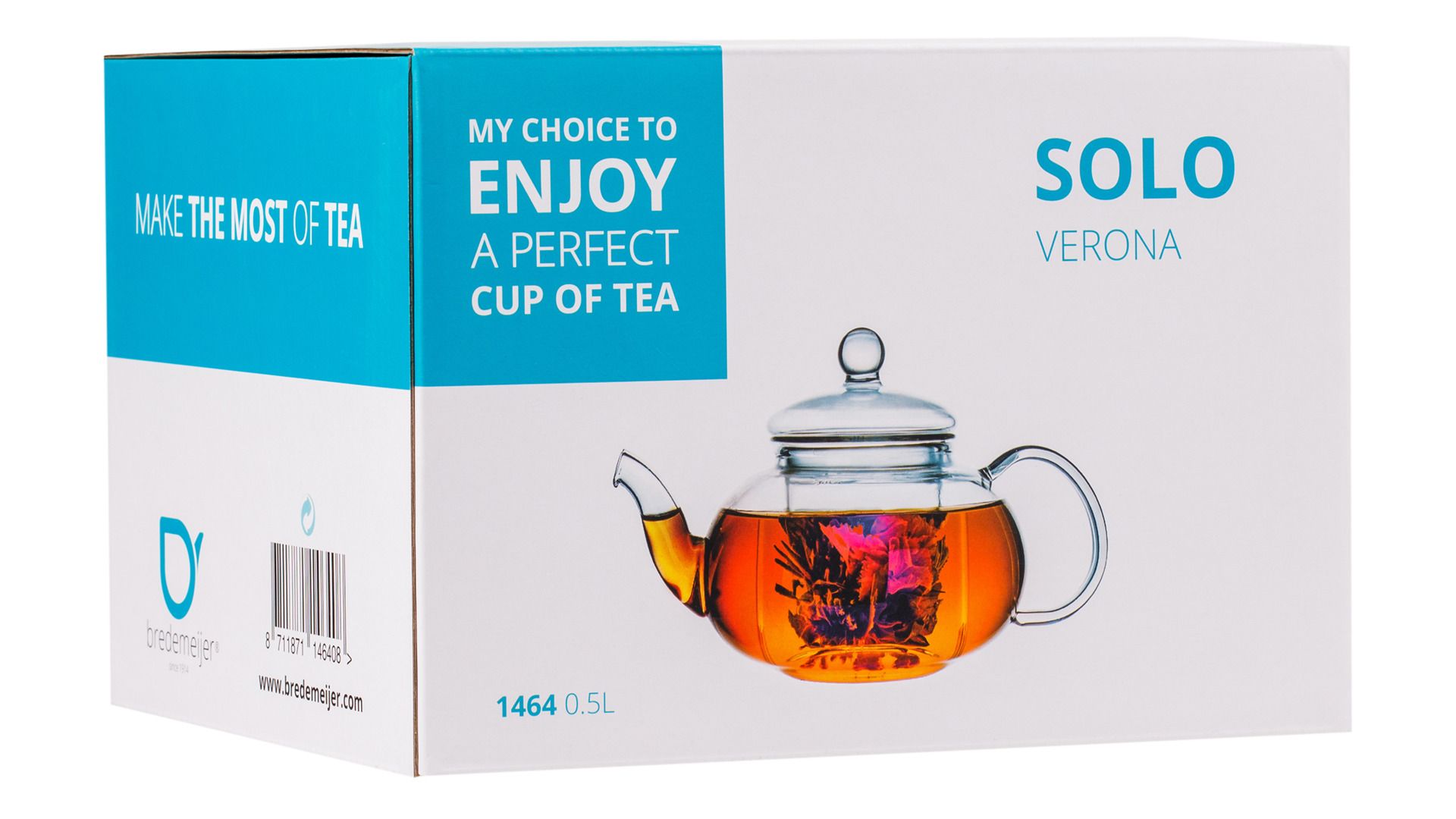 Чайник заварочный Bredemeijer Verona Single-Walled Glass 1464