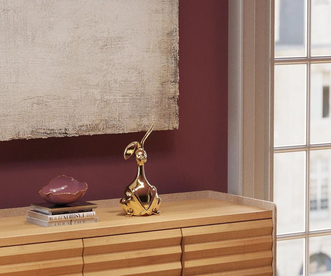 Фигурка KARE Deko Figur Bunny Gold 53806