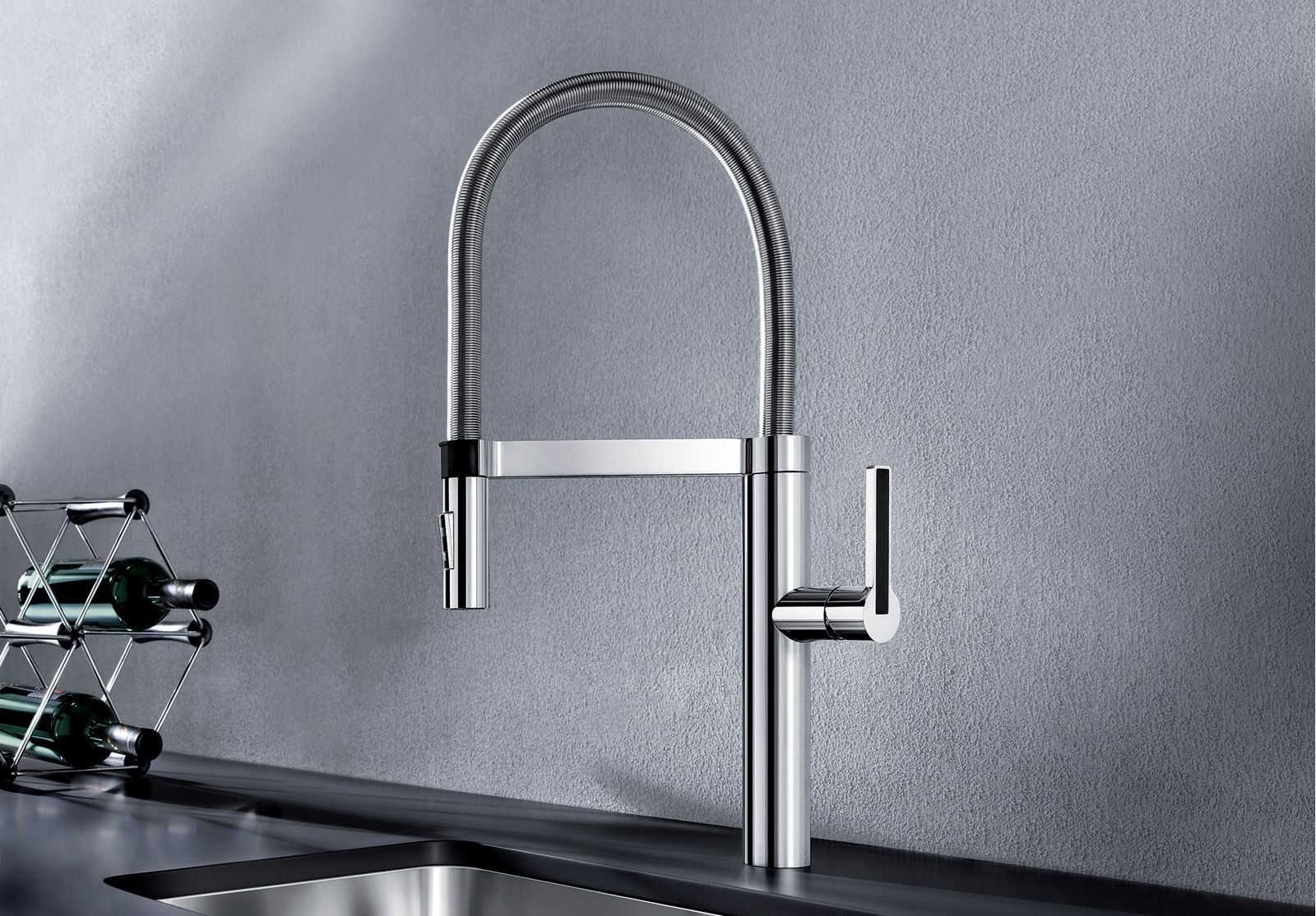 Кухонный смеситель Blanco Culina-S Stainless Steel 517598