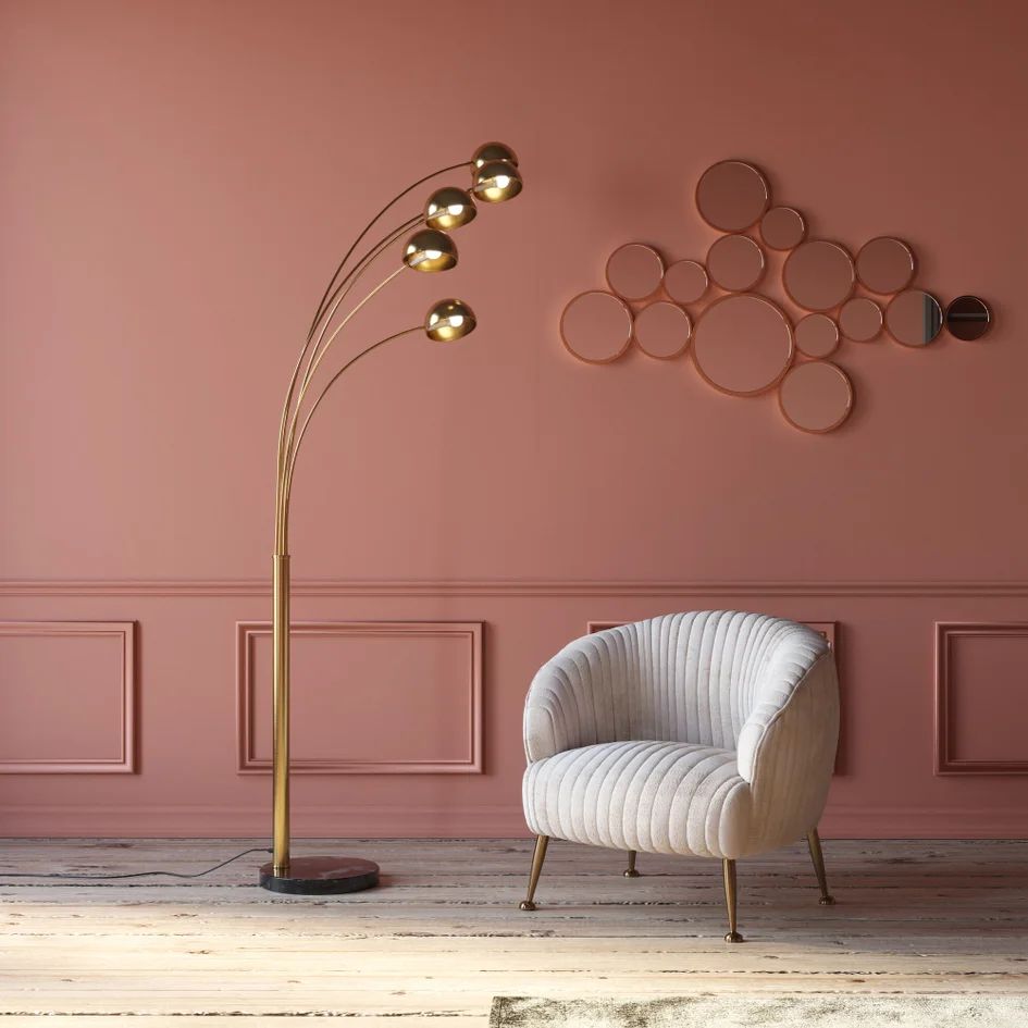 Зеркало KARE Spiegel Bubbles Brass 84132