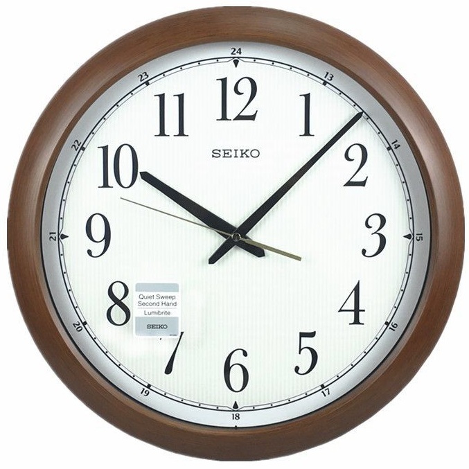 Настенные часы Seiko Quartz Wall Clock QXA698BN
