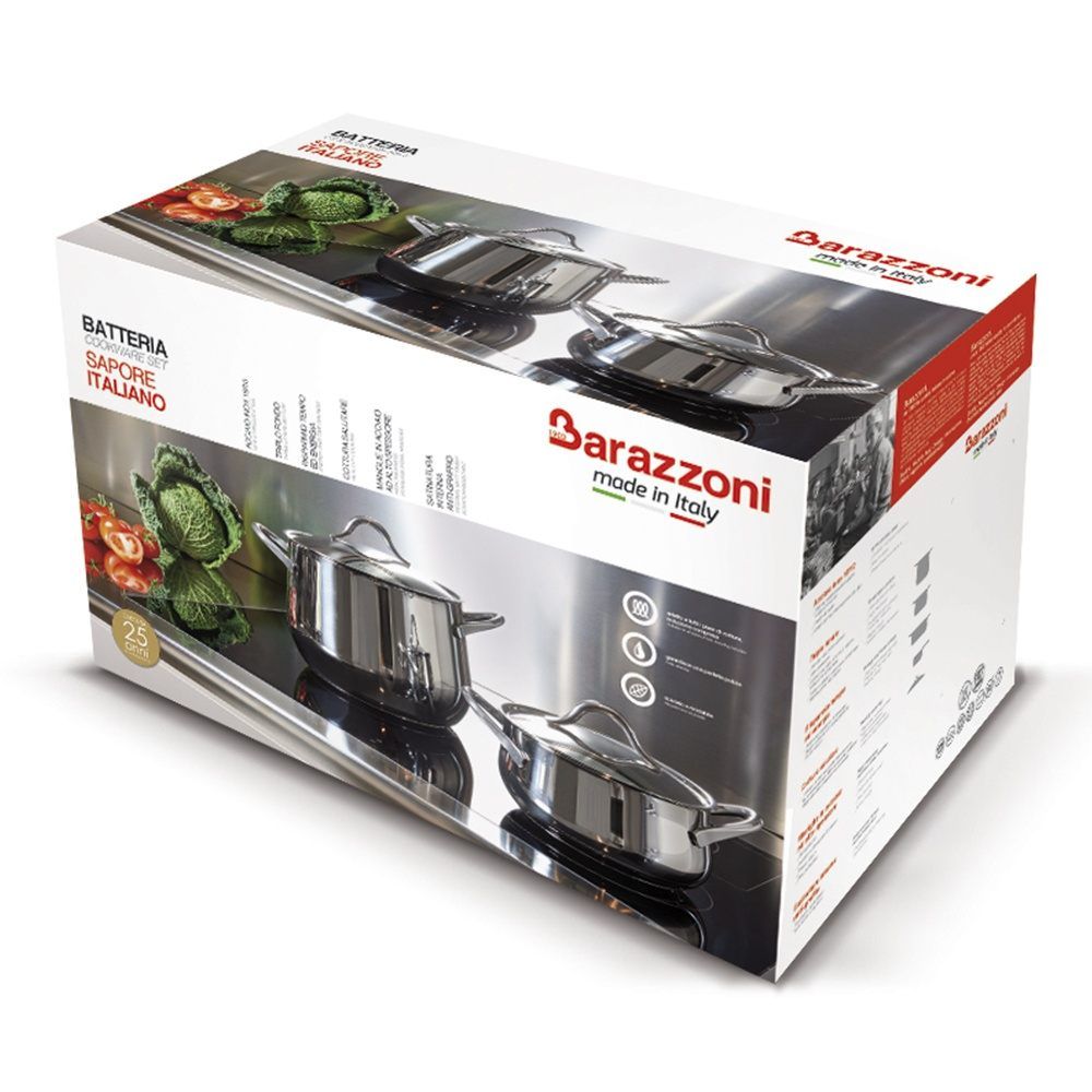 Набор кастрюль Barazzoni Sapore Italiano 292909
