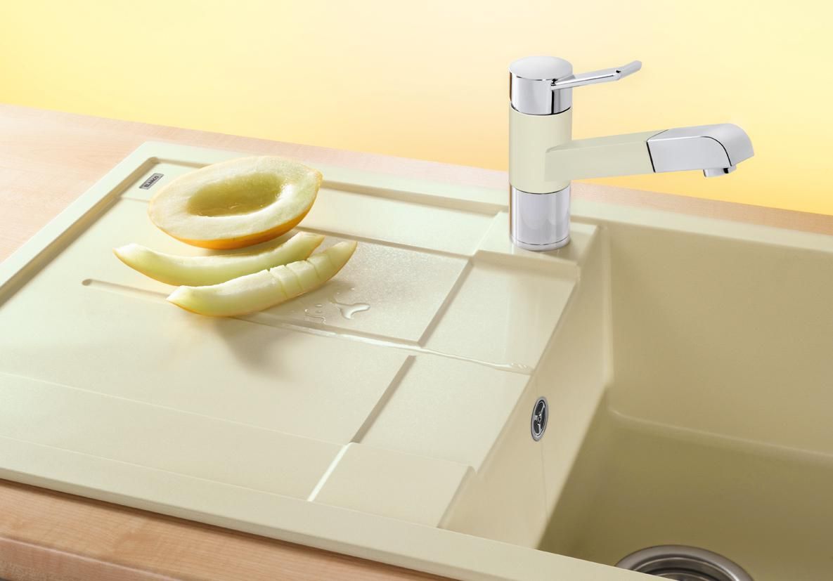 Кухонная мойка Blanco Metra 5S Silgranit White 513037