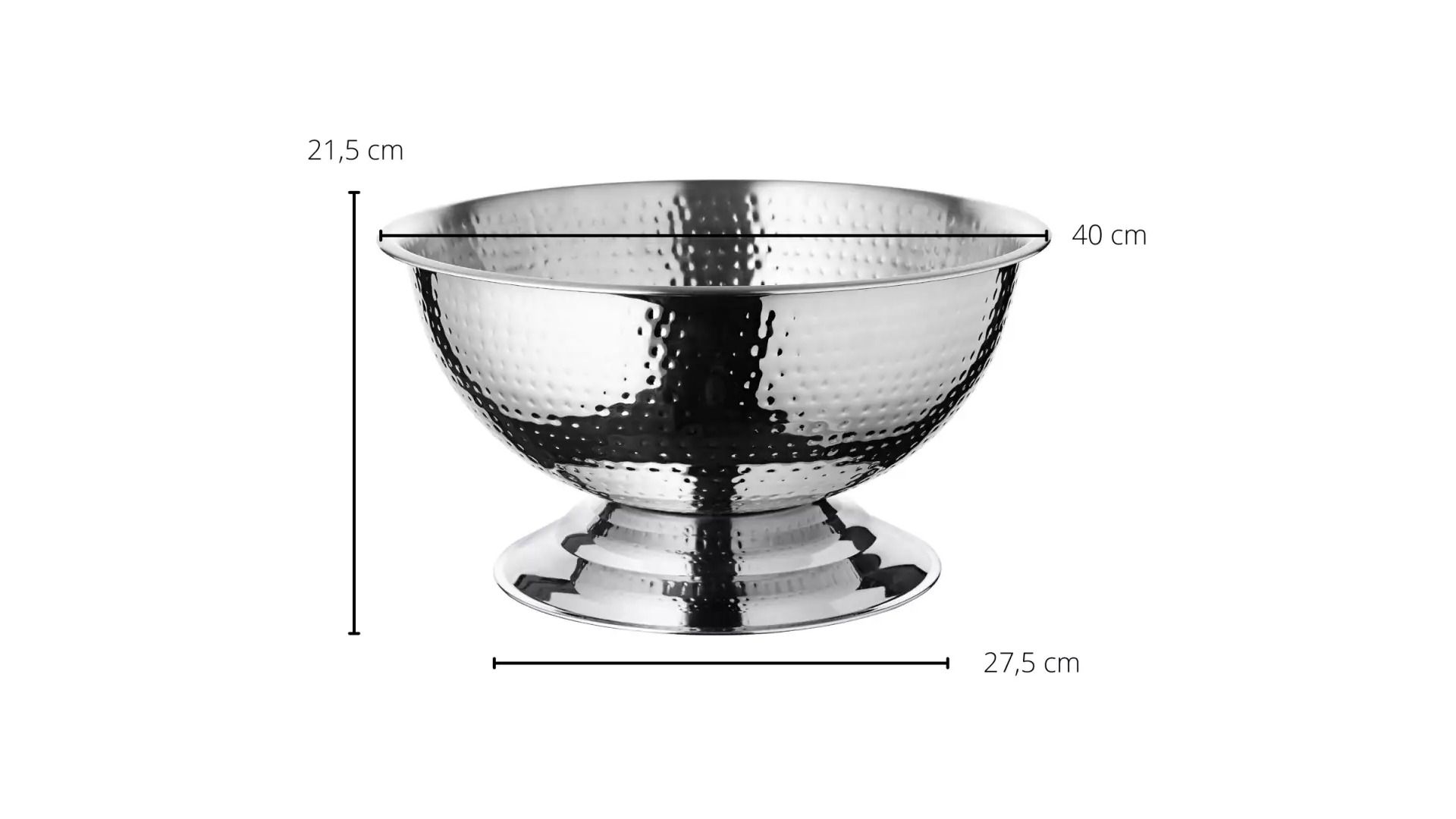 Ведро для шампанского Edzard Flaschenkühler Cara 7746