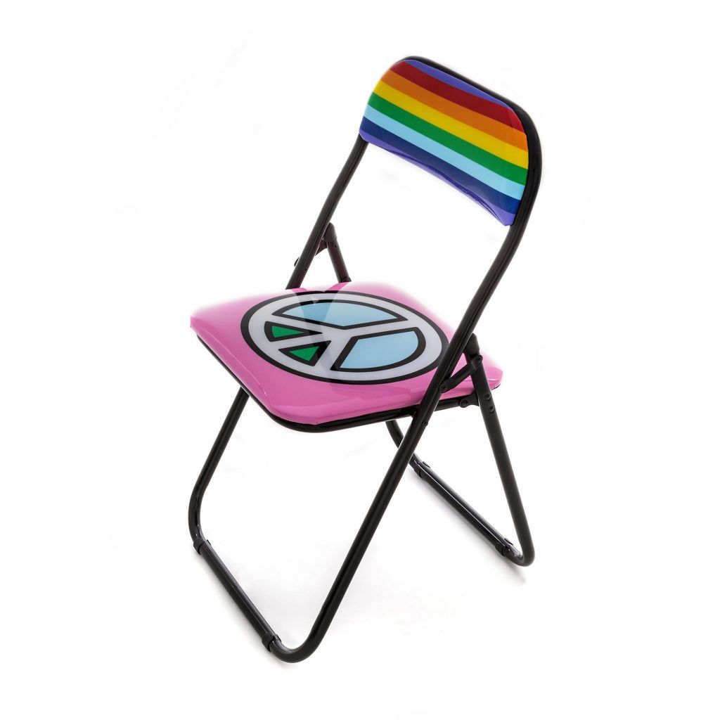 Складной стул Seletti Folding Chair Peace 18556