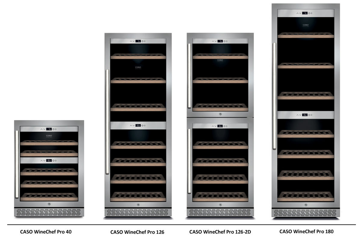 Винный шкаф Caso WineChef Pro 126